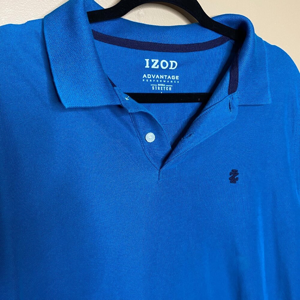 Classic Men's Bright Blue Polo Golf Shirt